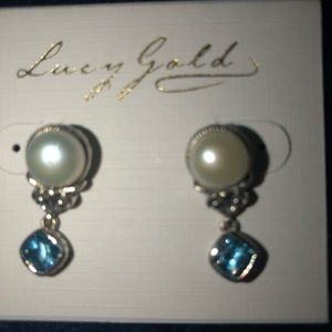 Lucy gold earrings